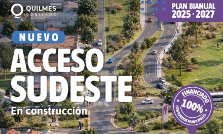 Cansado de esperar de Nación, el Municipio Quilmes reactiva el Acceso Sudeste con fondos propios