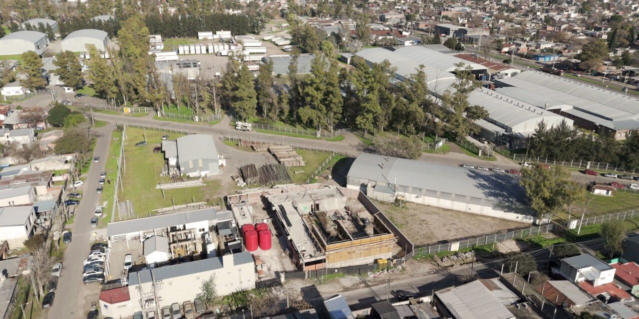 Importante obra de EDESUR, que avanza en la construcción de una nueva Subestación en Luis Guillón