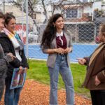 Lanús Gobierno abrió un nuevo espacio recreativo en el barrio Villa Talleres de Escalada