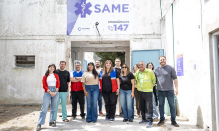 También con fondos 100% municipales, avanza la obra de refacción de la Central SAME Quilmes